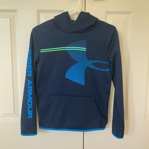 Under Armour Boys’ Blue Fleece Hoodie
